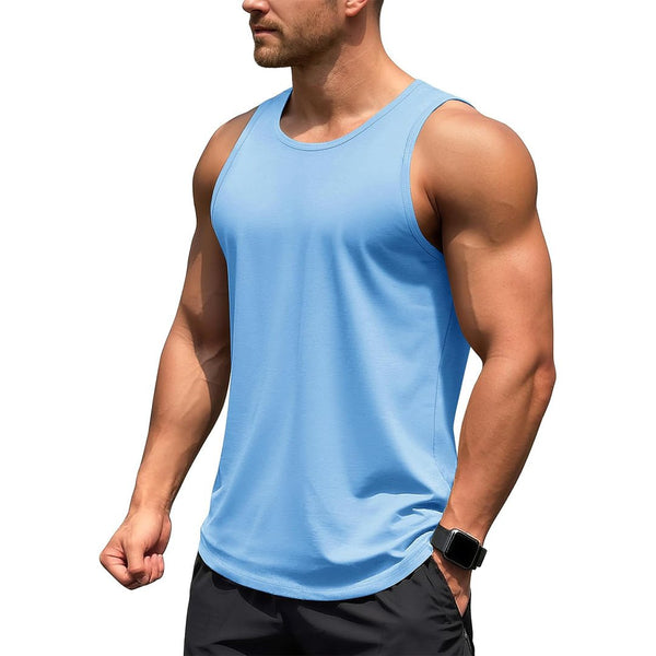 Men's UPF 50+ Quick Dry Workout & Gym Tank Top - LT25M1417