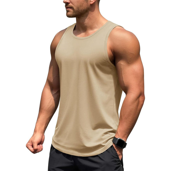 Men's UPF 50+ Quick Dry Workout & Gym Tank Top - LT25M1417