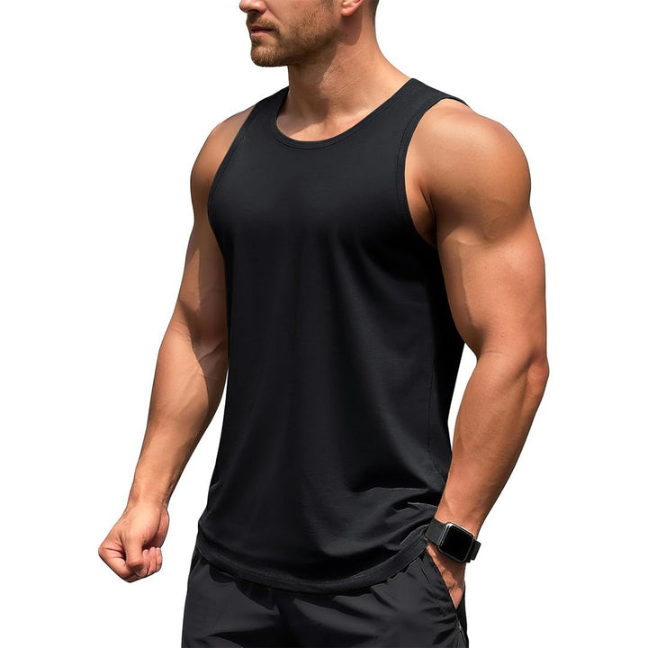 Men's UPF 50+ Quick Dry Workout & Gym Tank Top - LT25M1417