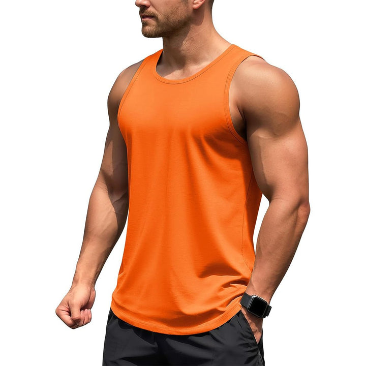 Men's UPF 50+ Quick Dry Workout & Gym Tank Top - LT25M1417
