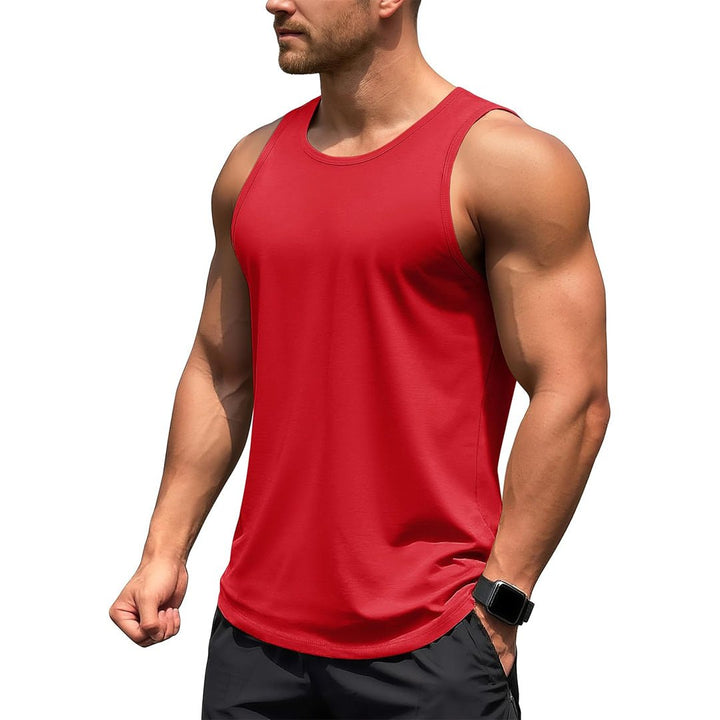 Men's UPF 50+ Quick Dry Workout & Gym Tank Top - LT25M1417