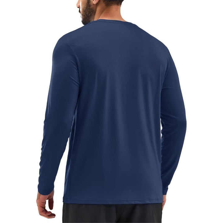 Men's UPF 80+ Sun Protection Quick Dry Outdoor Shirt - Men's Running Shirts
