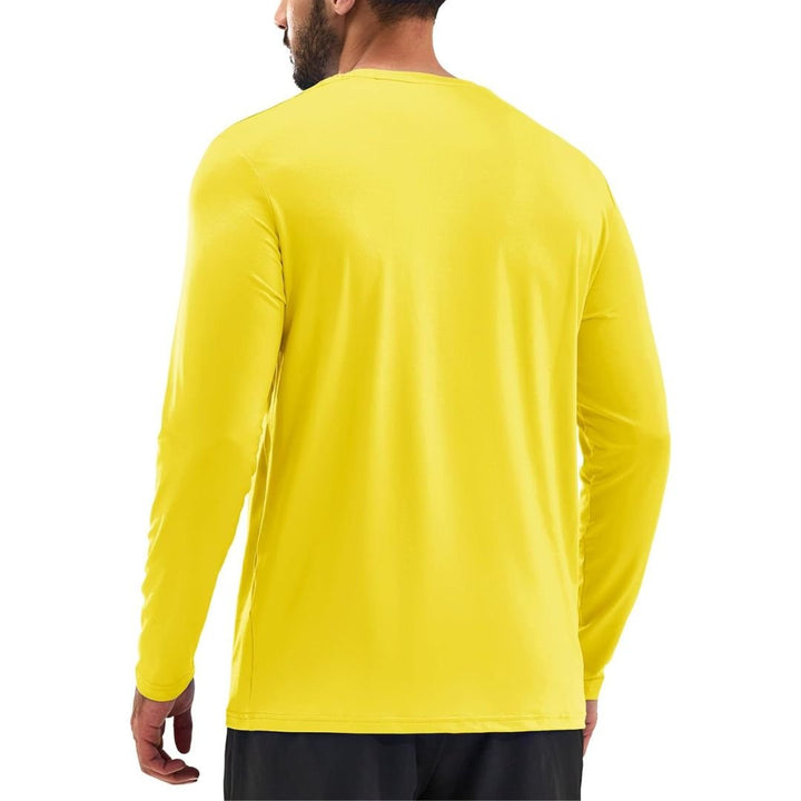 Men's UPF 80+ Sun Protection Quick Dry Outdoor Shirt - Men's Running Shirts