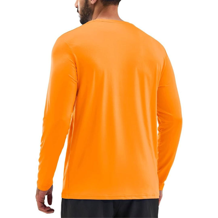 Men's UPF 80+ Sun Protection Quick Dry Outdoor Shirt - Men's Running Shirts