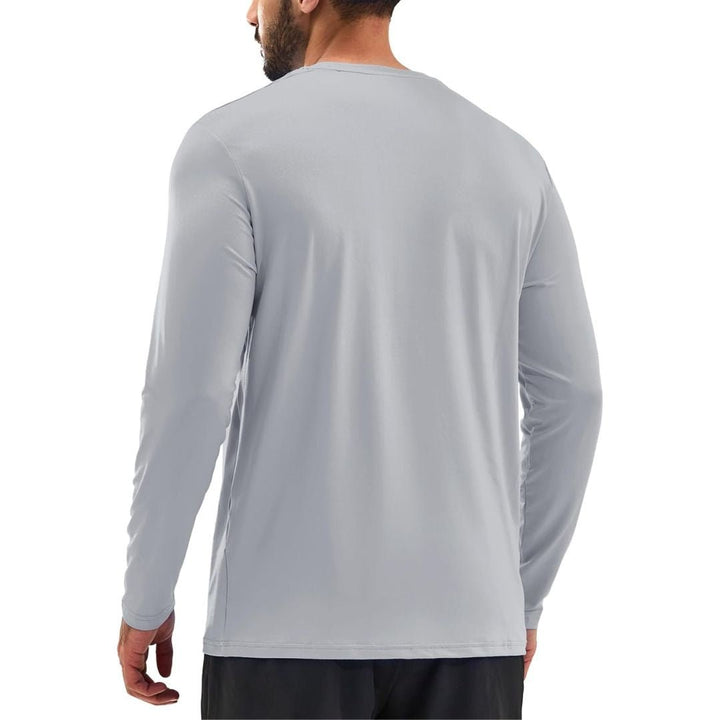 Men's UPF 80+ Sun Protection Quick Dry Outdoor Shirt - Men's Running Shirts