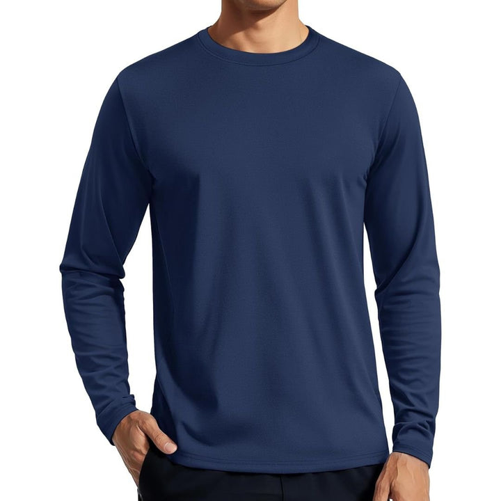 Men's UPF 80+ Sun Protection Quick Dry Outdoor Shirt - Men's Running Shirts