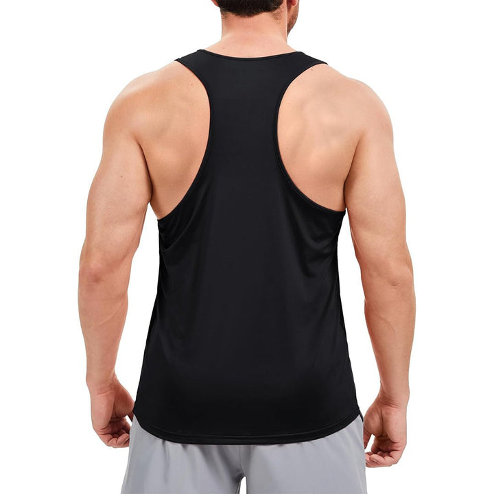 Men's UPF 80+ Y - Back Tank Top Quick Dry Muscle Shirt - AT25M3273