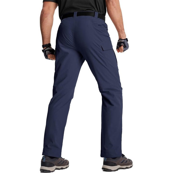 Men's Water Repellent Cargo Military Pants with 8 Pockets - IX9速干裤D