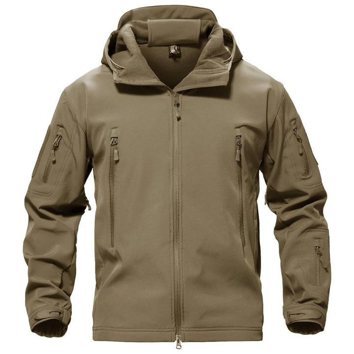 Men's Water Resistant Windbreaker Tactical Soft Shell Coat - Fall Winter 2022