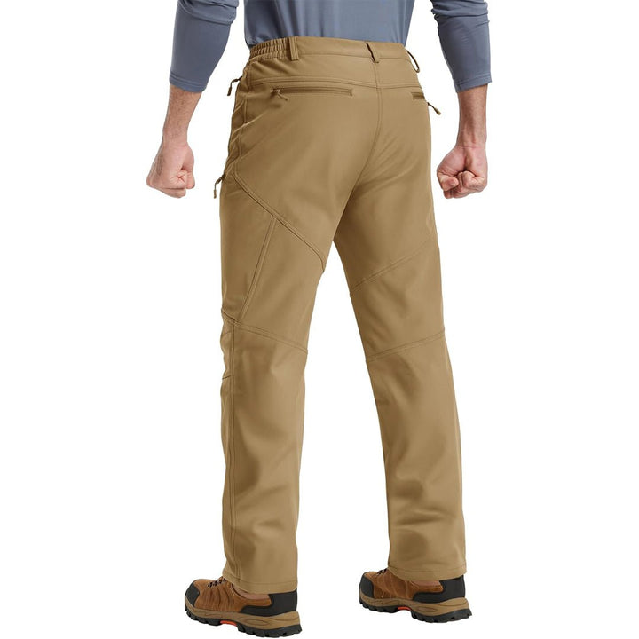 Men's Winter Fleece Lined Waterproof Hiking Pants - AB25M3299