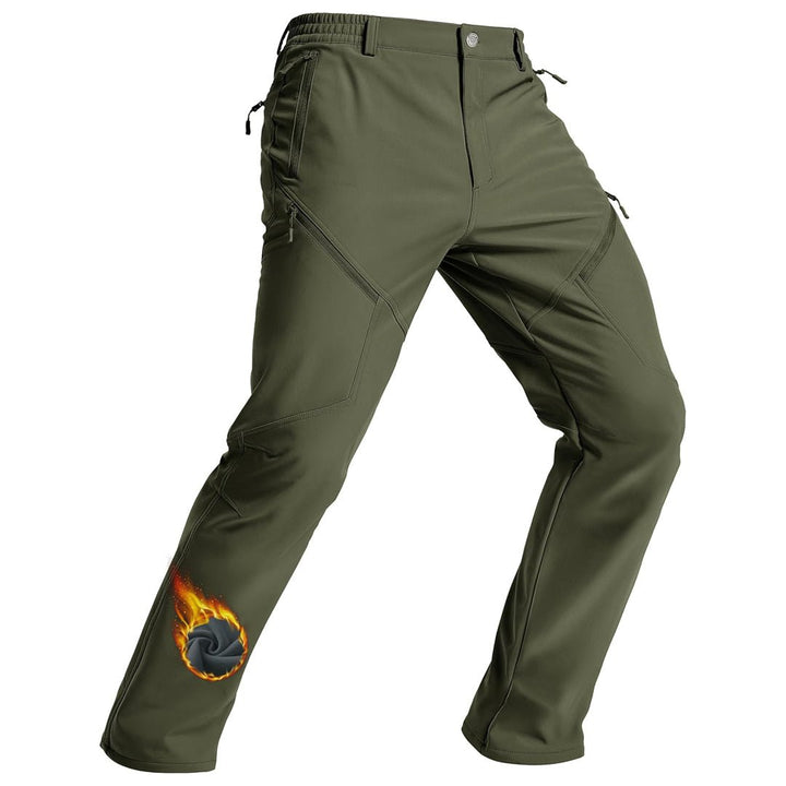 Men's Winter Fleece Lined Waterproof Hiking Pants - AB25M3299