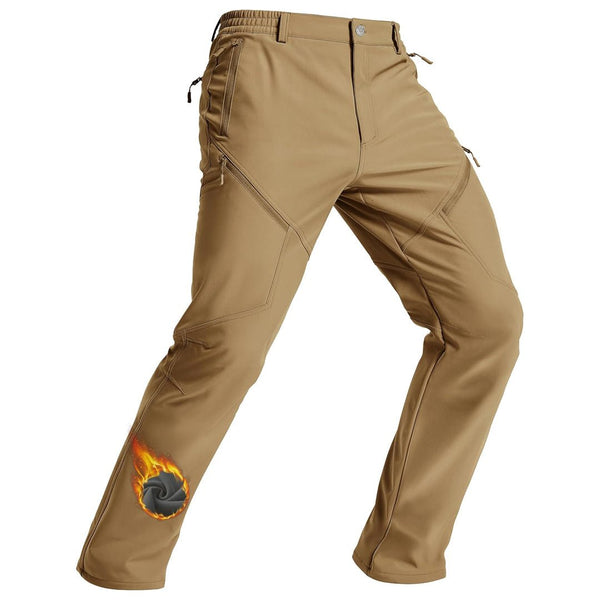 Men's Winter Fleece Lined Waterproof Hiking Pants - AB25M3299