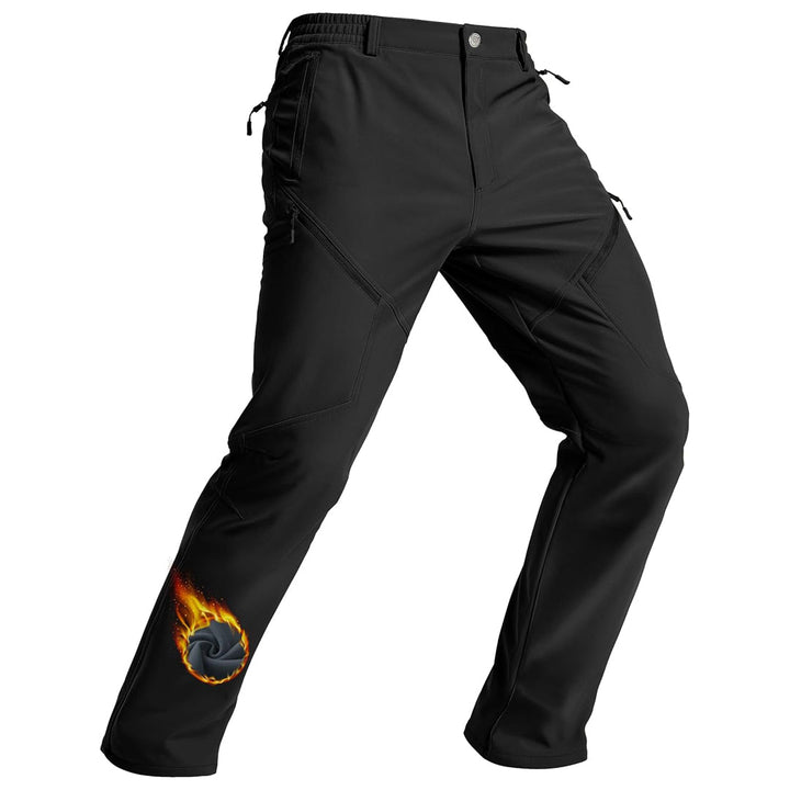 Men's Winter Fleece Lined Waterproof Hiking Pants - AB25M3299