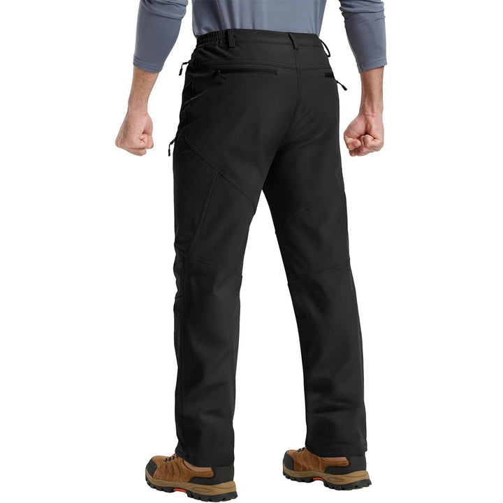 Men's Winter Fleece Lined Waterproof Hiking Pants - AB25M3299