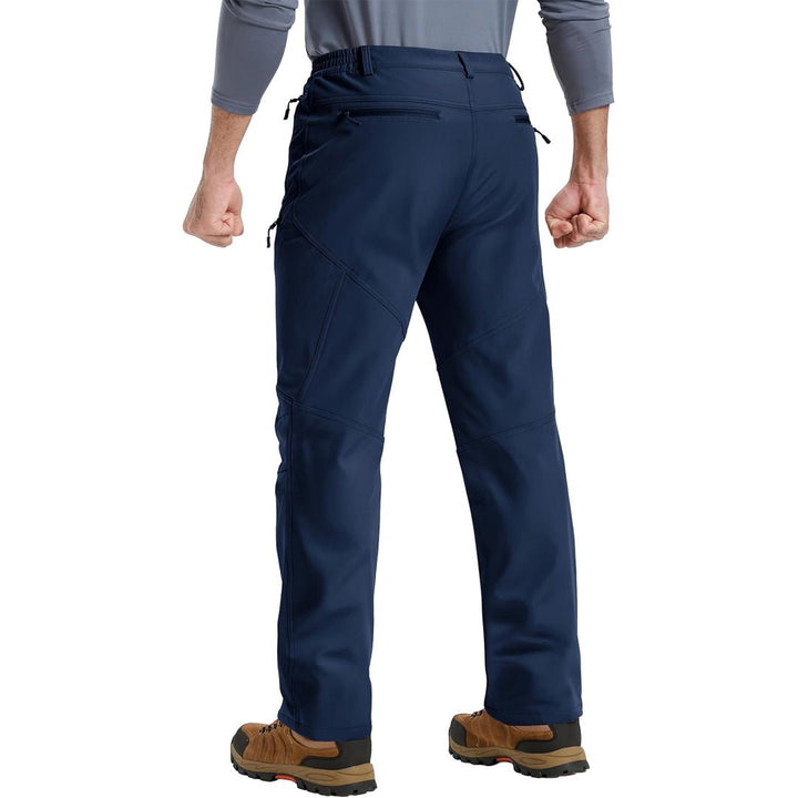 Men's Winter Fleece Lined Waterproof Hiking Pants - AB25M3299