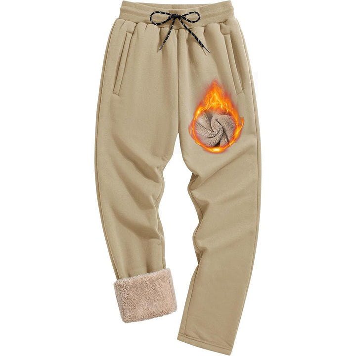 Men's Winter Fleece Sherpa Lined Sweatpants Thicken Warm Jogger Pants - Fall Winter 2022