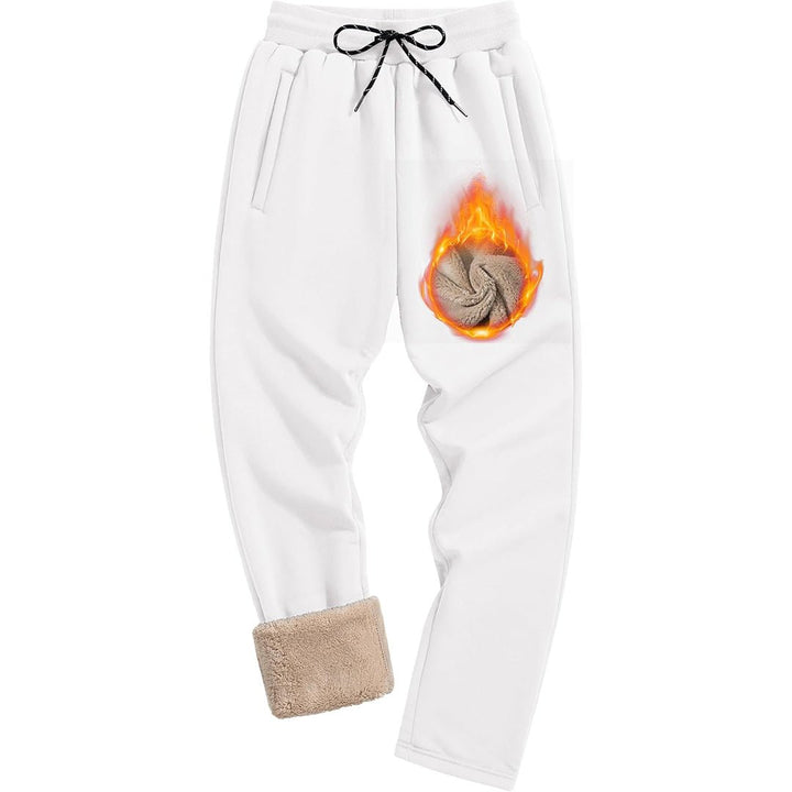 Men's Winter Fleece Sherpa Lined Sweatpants Thicken Warm Jogger Pants - Fall Winter 2022
