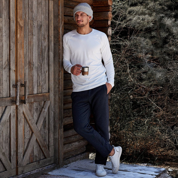 Men's Winter Fleece Sherpa Lined Sweatpants Thicken Warm Jogger Pants - Fall Winter 2022