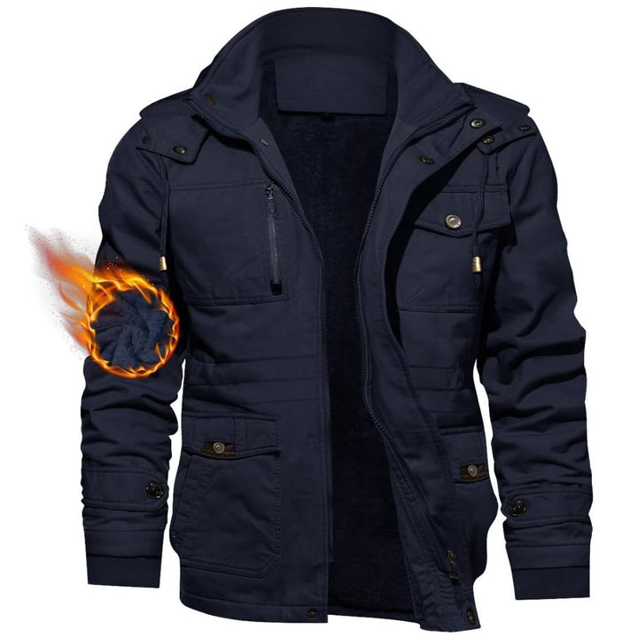 Men's Casual Winter Military Jacket TACVASEN - Main Image