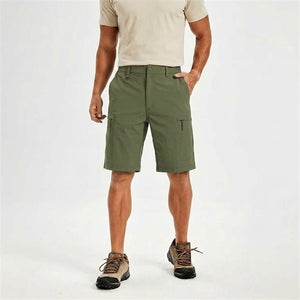 TACVASEN Ice Blue Quick Dry Hiking Cargo Shorts