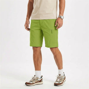 TACVASEN Green Quick Dry Hiking Cargo Shorts