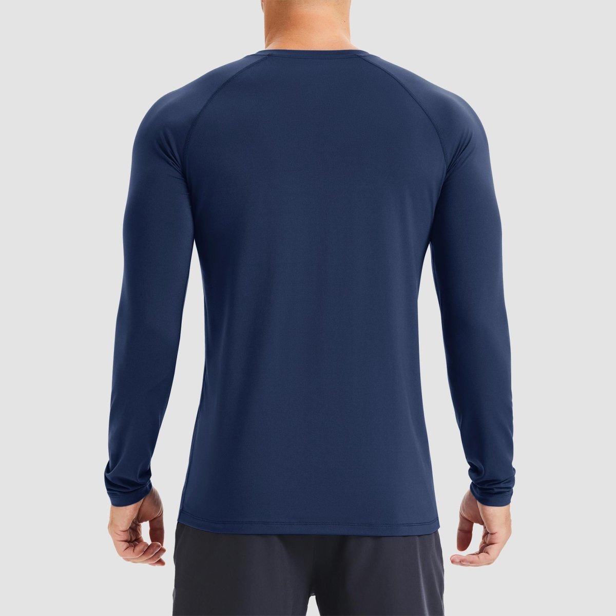 TACVASEN Blue gray UPF 50+ Lightweight Quick Dry Outdoor Tee