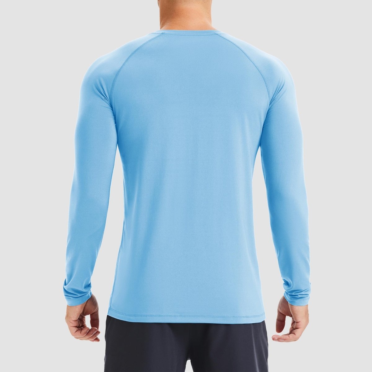TACVASEN Sky Blue UPF 50+ Lightweight Quick Dry Outdoor Tee