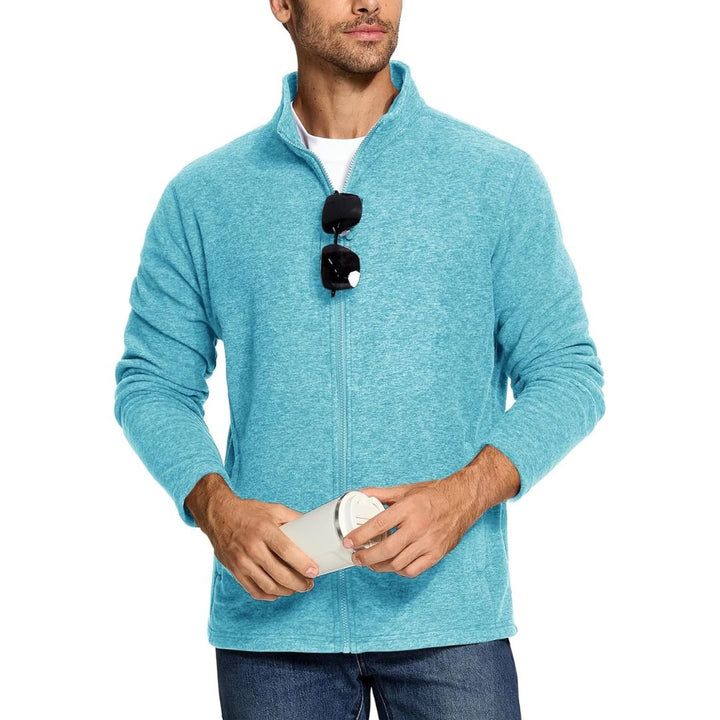 Urban Lightweight Warmth Polar Fleece Full - Zip SoftShell Jacket - Men's Coats