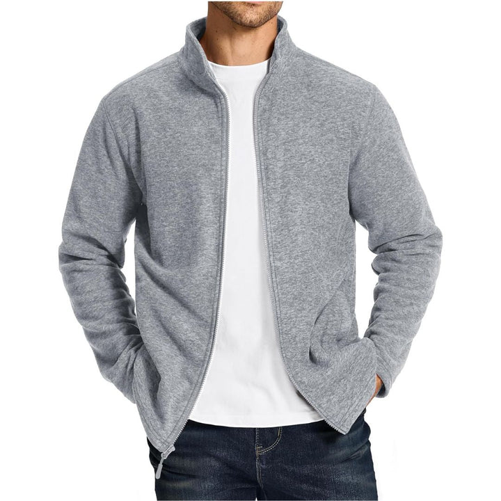 Urban Lightweight Warmth Polar Fleece Full - Zip SoftShell Jacket - Men's Coats