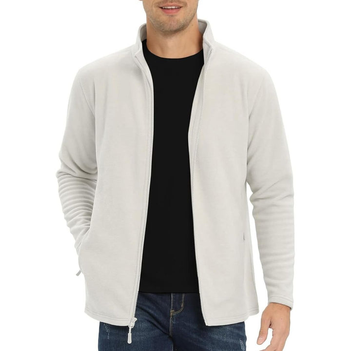 Urban Lightweight Warmth Polar Fleece Full - Zip SoftShell Jacket - Men's Coats