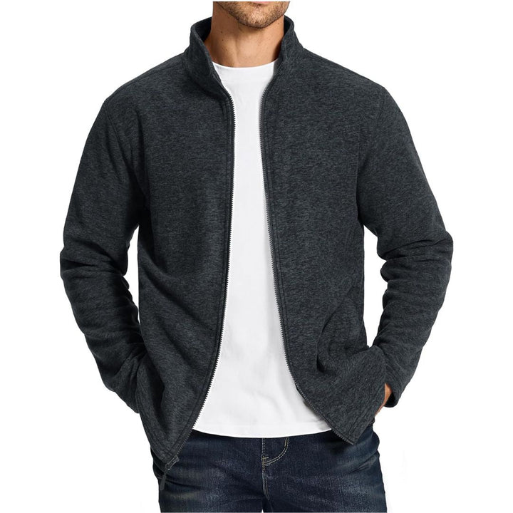 Urban Lightweight Warmth Polar Fleece Full - Zip SoftShell Jacket - Men's Coats