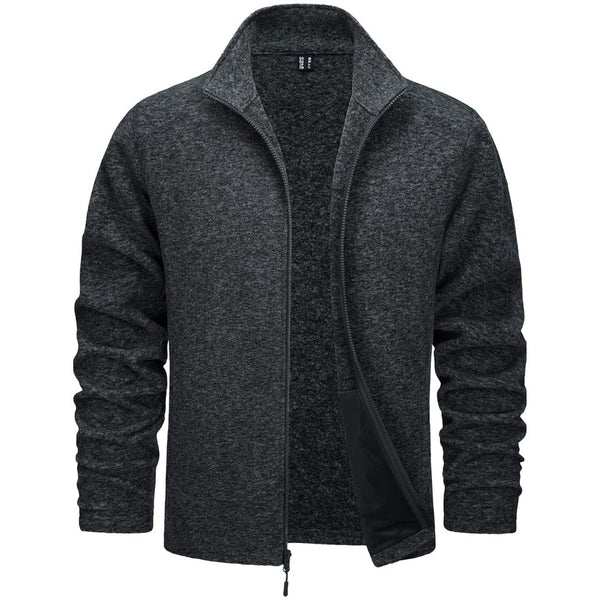 Urban Lightweight Warmth Polar Fleece Full - Zip SoftShell Jacket - Men's Coats
