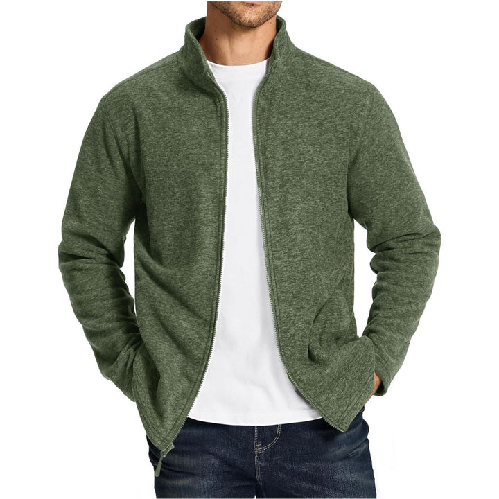 Urban Lightweight Warmth Polar Fleece Full - Zip SoftShell Jacket - Men's Coats