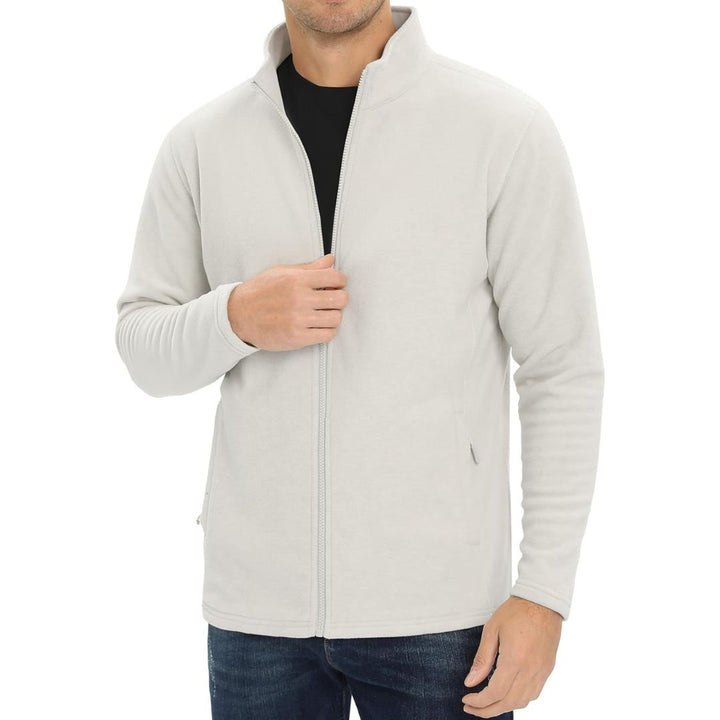 Urban Lightweight Warmth Polar Fleece Full - Zip SoftShell Jacket - Men's Coats
