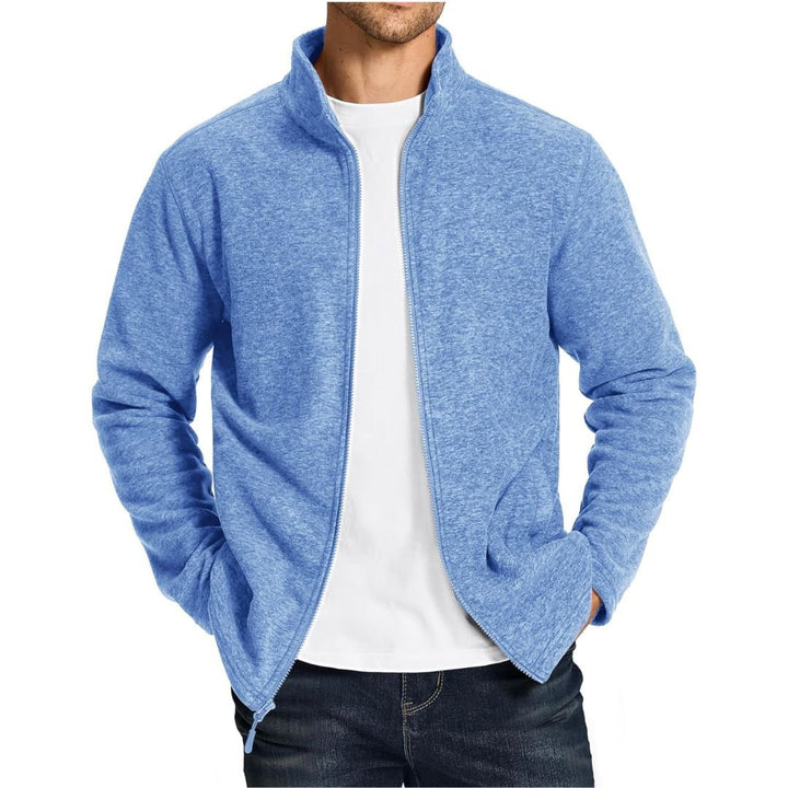 Urban Lightweight Warmth Polar Fleece Full - Zip SoftShell Jacket - Men's Coats