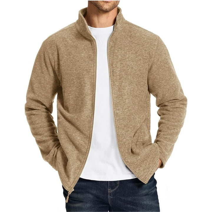 Urban Lightweight Warmth Polar Fleece Full - Zip SoftShell Jacket - Men's Coats
