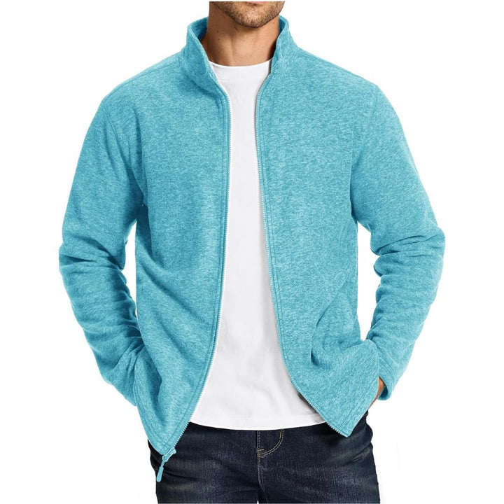 Urban Lightweight Warmth Polar Fleece Full - Zip SoftShell Jacket - Men's Coats