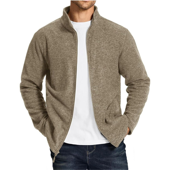 Urban Lightweight Warmth Polar Fleece Full - Zip SoftShell Jacket - Men's Coats