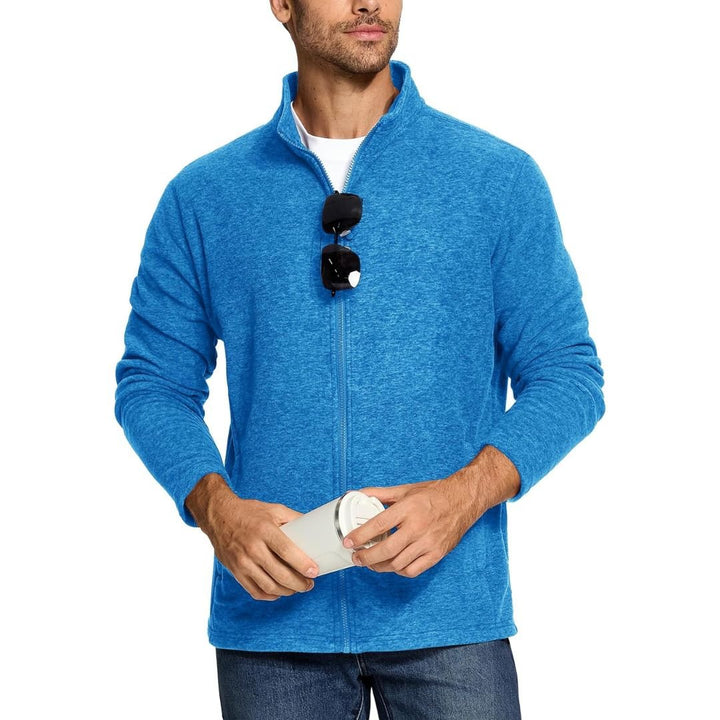 Urban Lightweight Warmth Polar Fleece Full - Zip SoftShell Jacket - Men's Coats