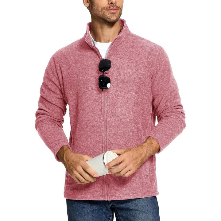 Urban Lightweight Warmth Polar Fleece Full - Zip SoftShell Jacket - Men's Coats