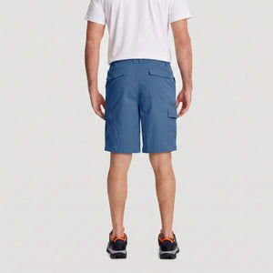 TACVASEN Khaki Utility Cargo Shorts Cotton Blend