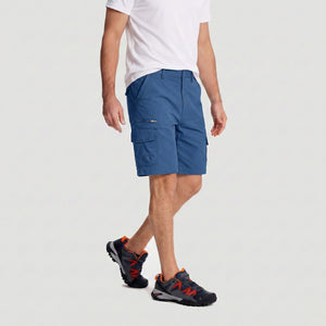 TACVASEN Khaki Utility Cargo Shorts Cotton Blend