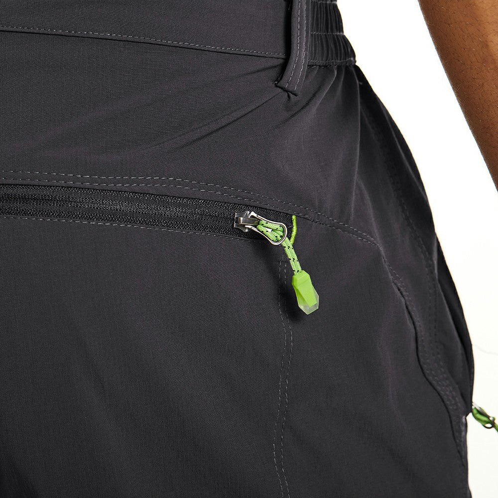 TACVASEN Dark Grey Utility Cargo Shorts Quick Dry Hiking Shorts
