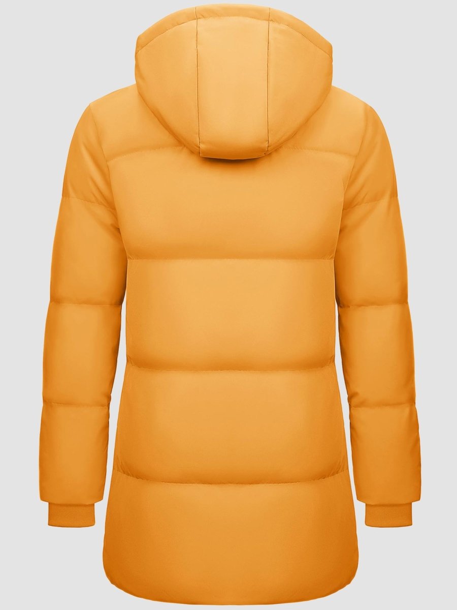 TACVASEN Ginger Women's Essential Mid-Length Down Jacket for Winter