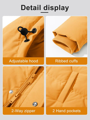 TACVASEN Ginger Women's Essential Mid-Length Down Jacket for Winter