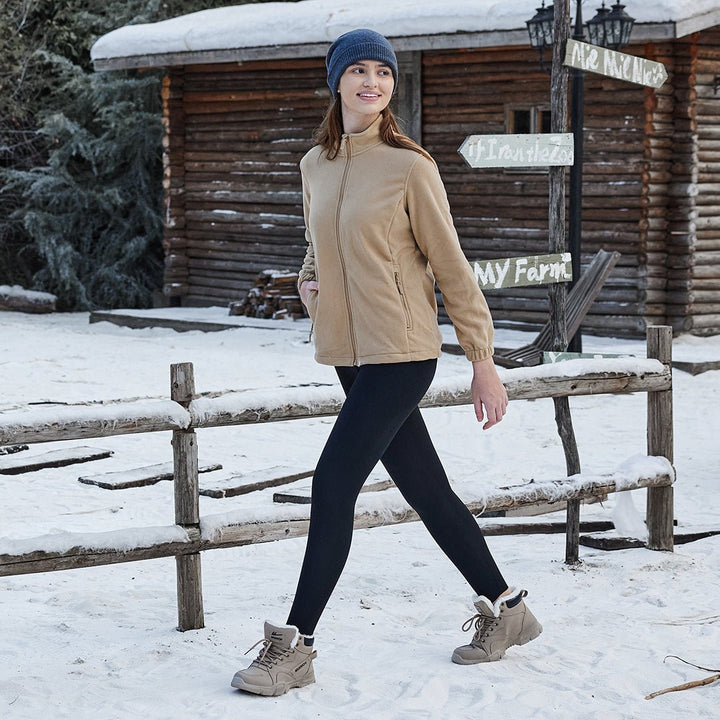 Women's Fleece Full Zip Lightweight Jacket - L23W802