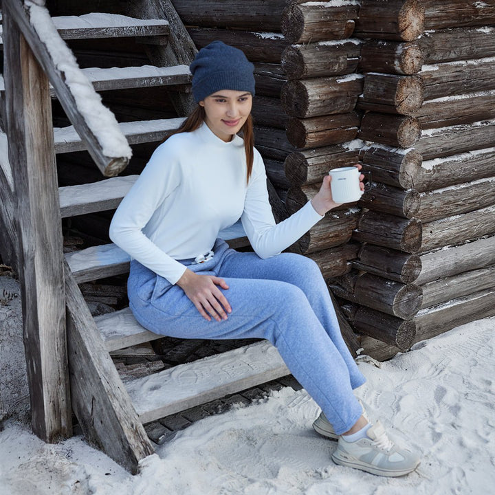 Women's Fleeced Lined Joggers Warm Sweatpants - Fall Winter 2022