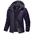 TACVASEN Deep Purple Women's Insulated Ski Jacket Winter Snow Coat