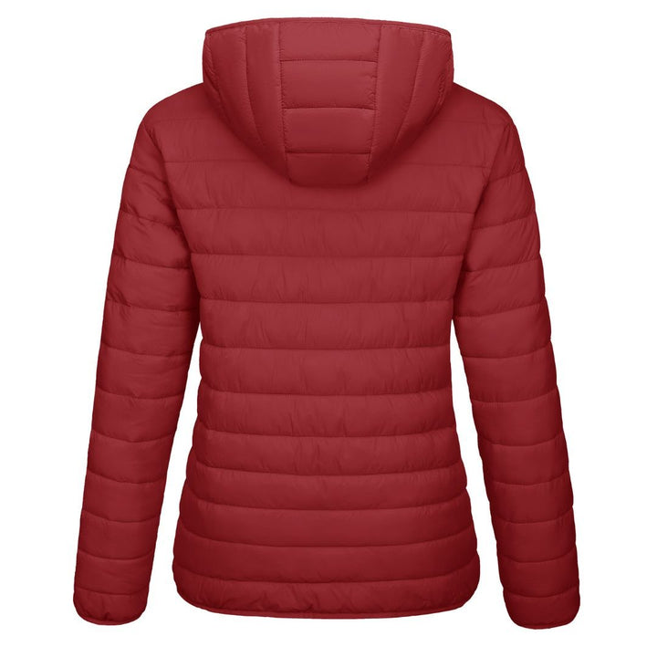 Women's Lightweight Puffer Full - zip Water - Resistant Winter Coat with Hood - Women's Jackets
