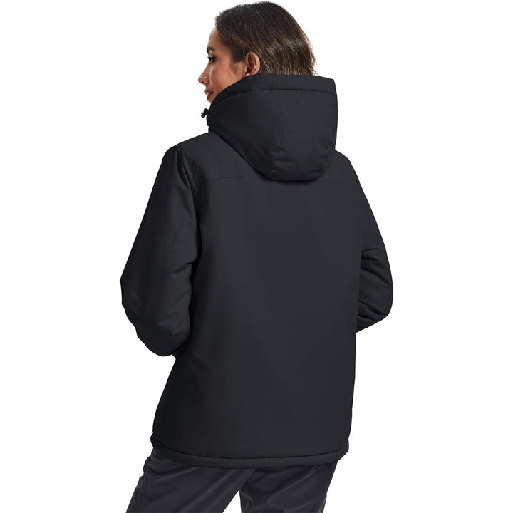 Women's Outdoor Waterproof Hooded Warm Winter Jacket - AT24W4186